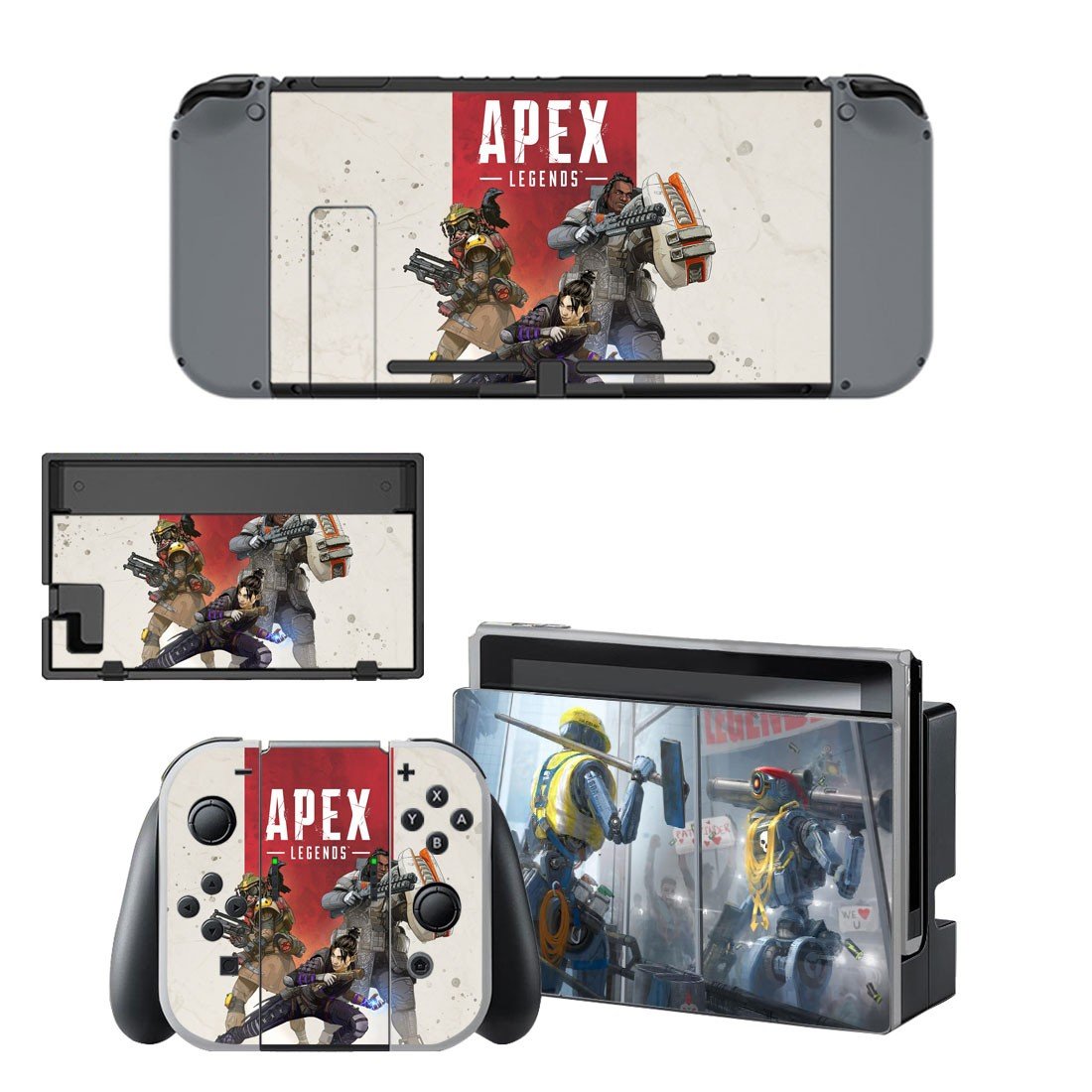 Apex Legends decal skin for Nintendo Switch Console & Controllers