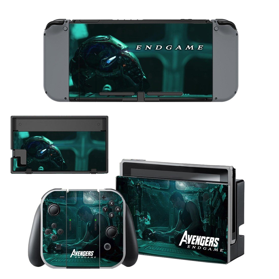 Avengers Endgame decal skin for Nintendo Switch Console & Controllers