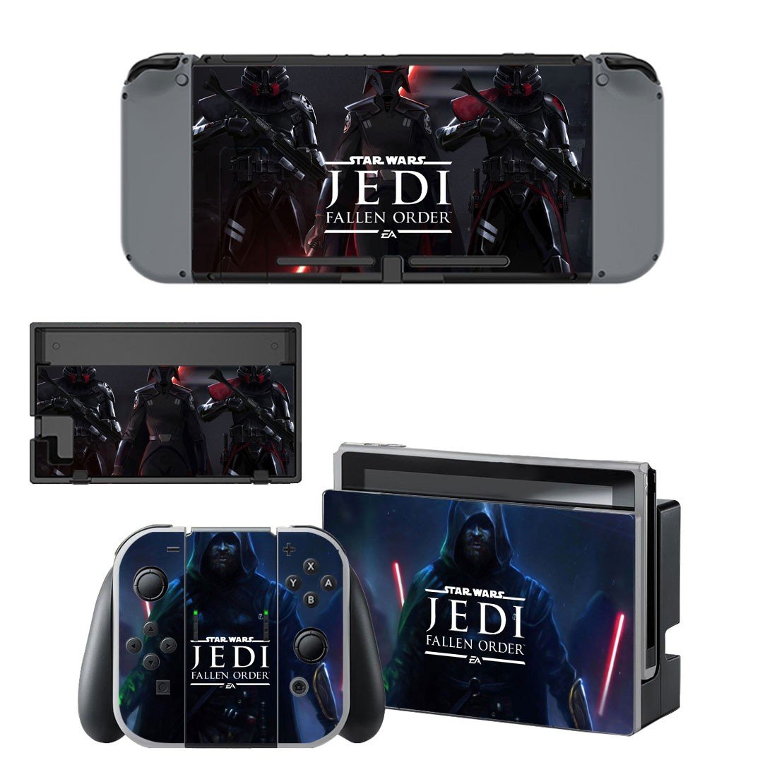 Stars Wars Jedi fallen  order decal skin for Nintendo Switch Console & Controllers