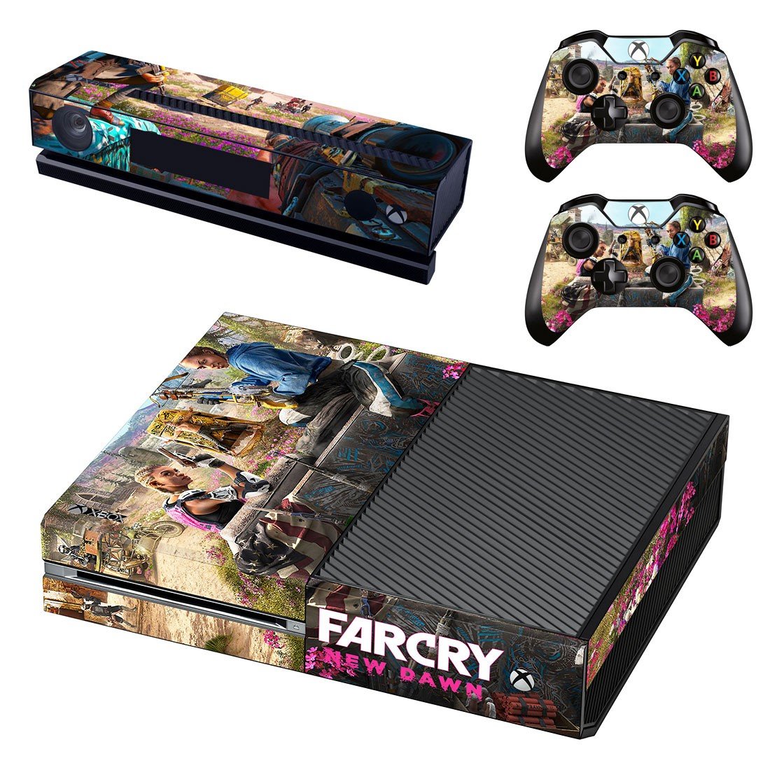 Far Cry New Dawn decal skin for Xbox one Console & Controllers