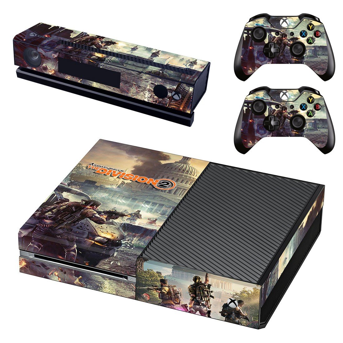 The Division 2 decal skin for Xbox one Console & Controllers