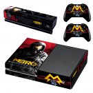 Metro Exodus decal skin for Xbox one Console & Controllers