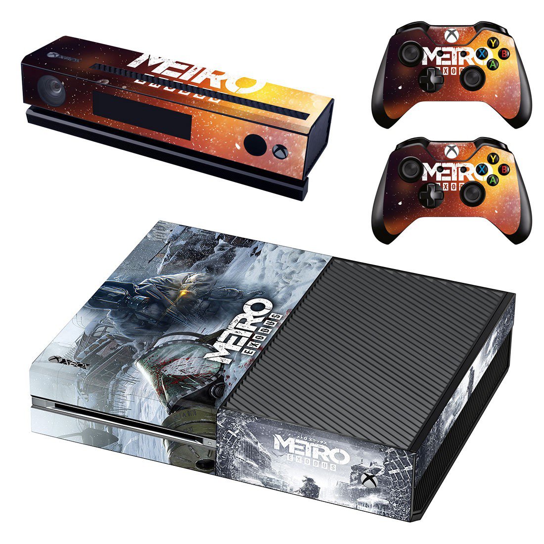 Metro Exodus decal skin for Xbox one Console & Controllers