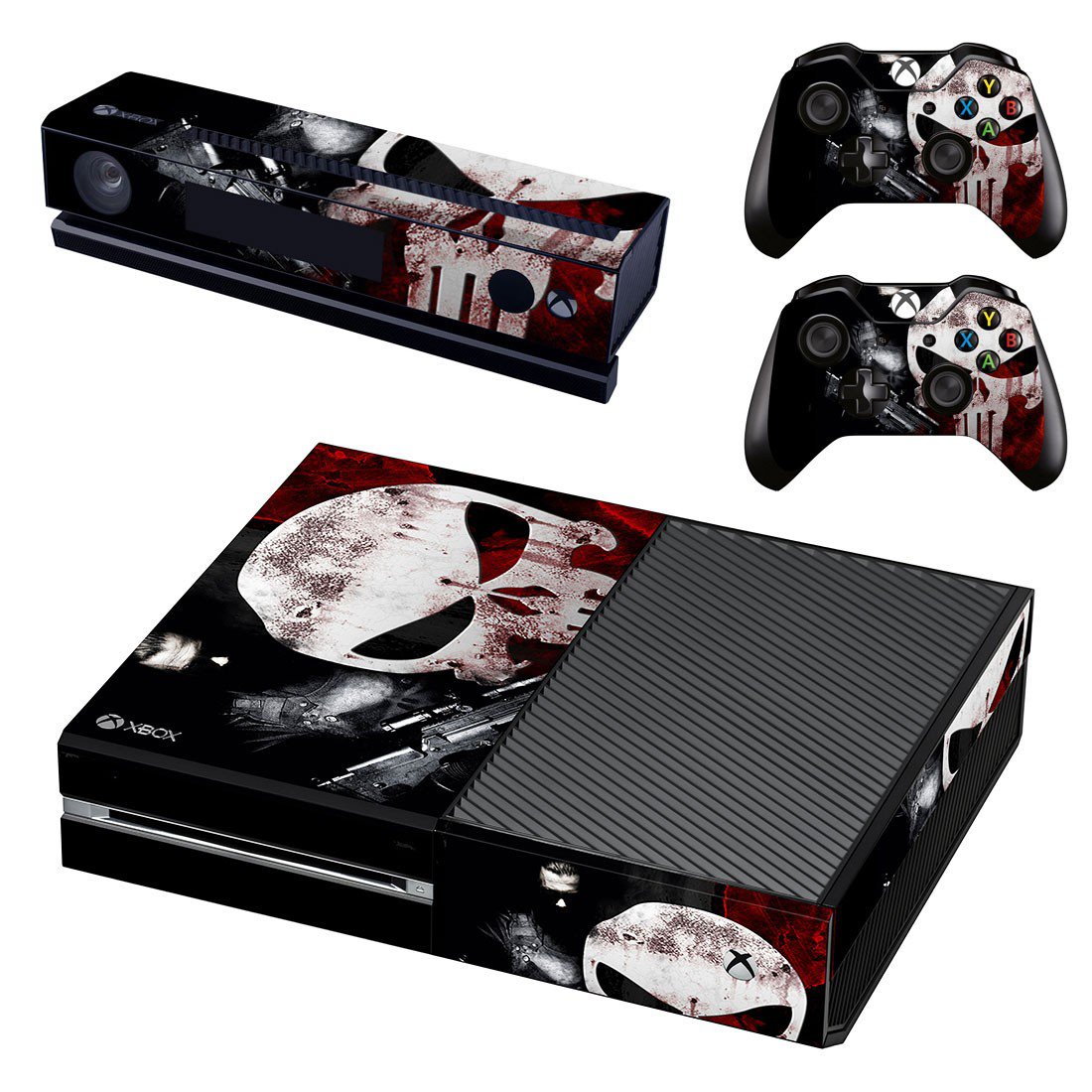 The Punisher decal skin for Xbox one Console & Controllers