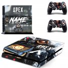 Apex Legends  decal skin for PlayStation 4 Console & Controllers