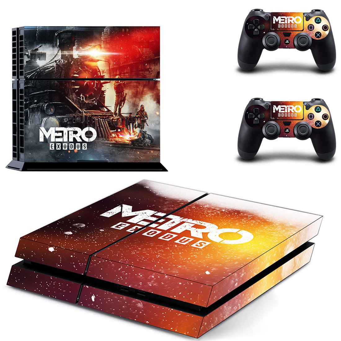 Metro Exodus  decal skin for PlayStation 4 Console & Controllers