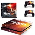 Metro Exodus  decal skin for PlayStation 4 Console & Controllers