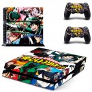 My Hero Academia  decal skin for PlayStation 4 Console & Controllers
