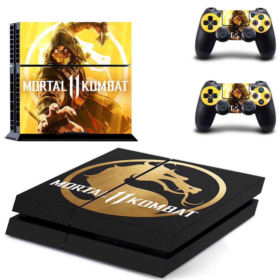 Mortal Kombat 11  decal skin for PlayStation 4 Console & Controllers