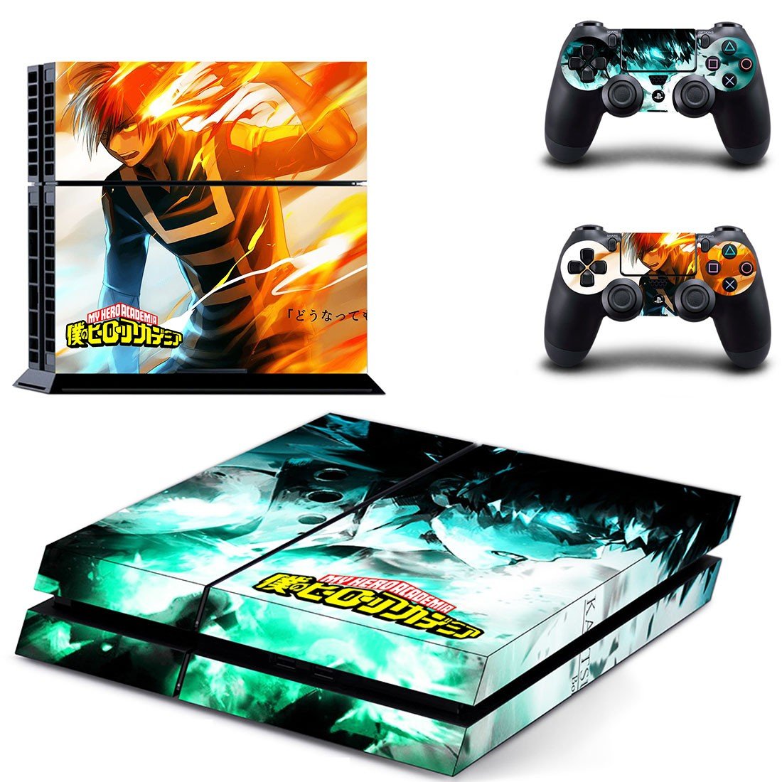My Hero Academia  decal skin for PlayStation 4 Console & Controllers