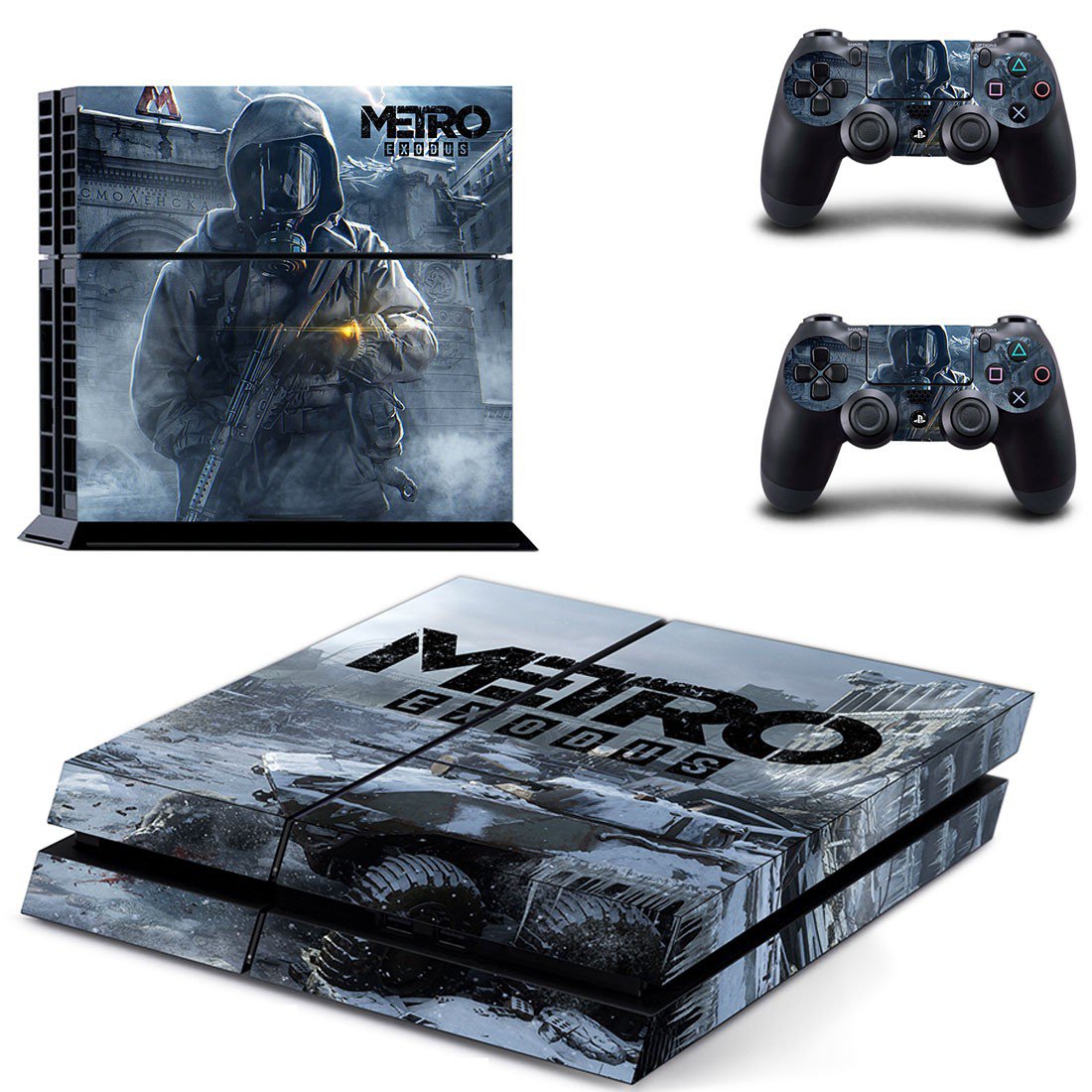 Metro Exodus  decal skin for PlayStation 4 Console & Controllers