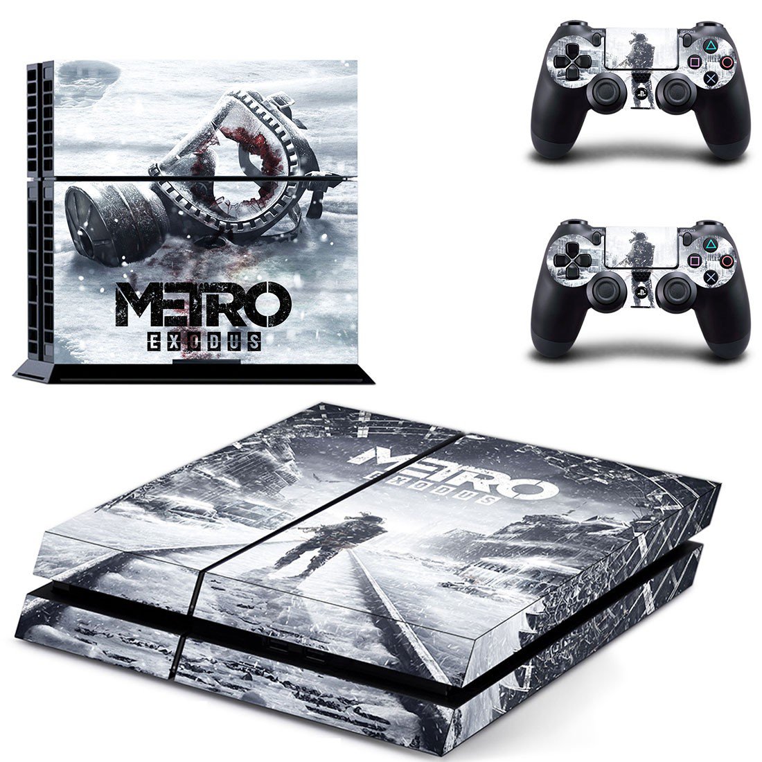 Metro Exodus  decal skin for PlayStation 4 Console & Controllers