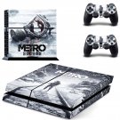 Metro Exodus  decal skin for PlayStation 4 Console & Controllers