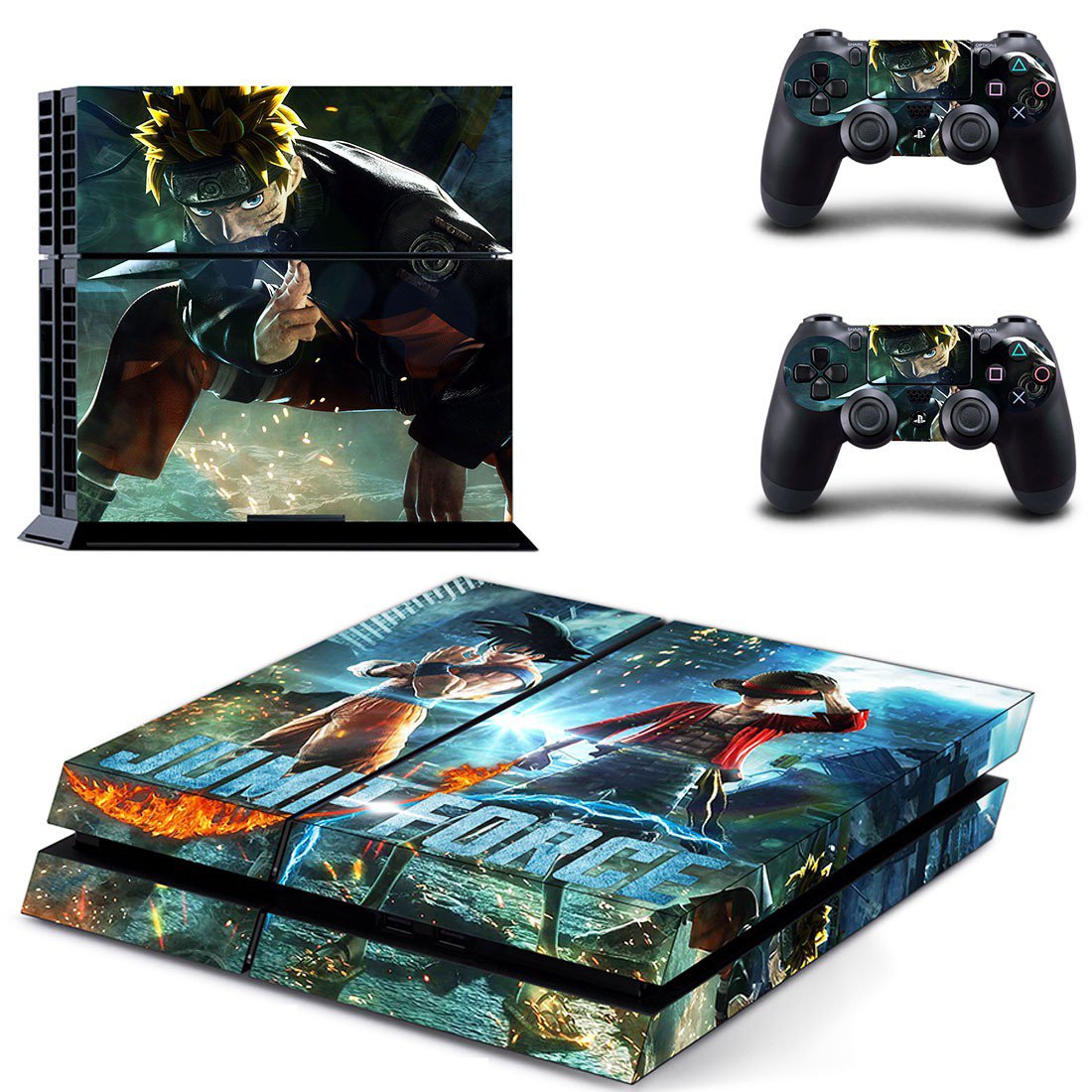 Jump Force  decal skin for PlayStation 4 Console & Controllers