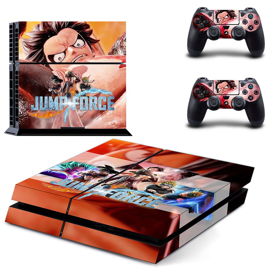 Jump Force  decal skin for PlayStation 4 Console & Controllers