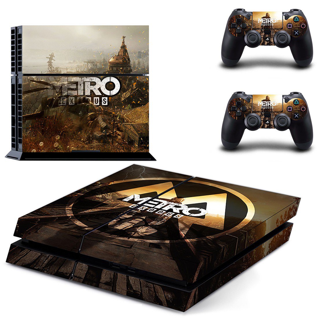 Metro Exodus  decal skin for PlayStation 4 Console & Controllers