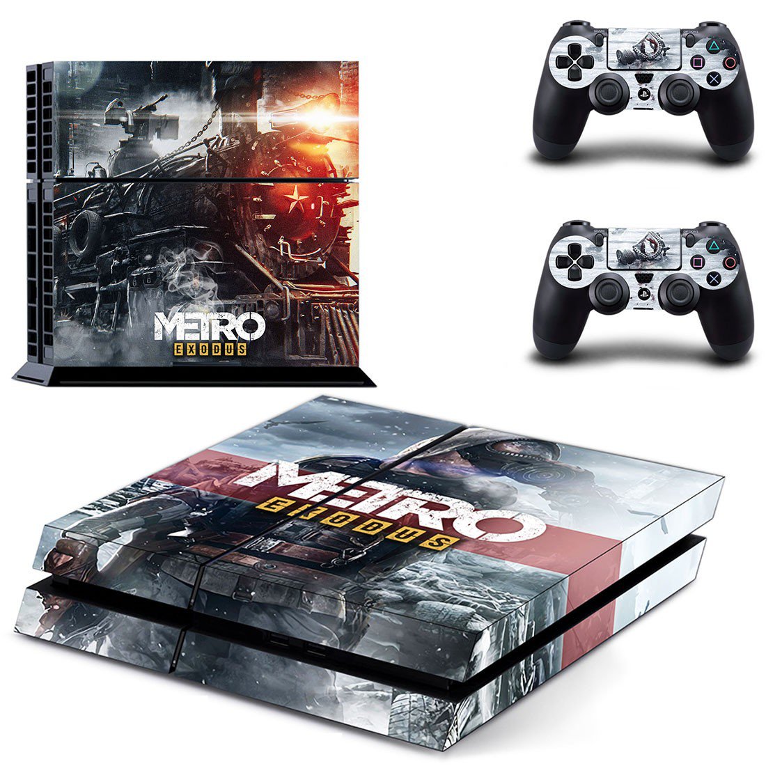 Metro Exodus  decal skin for PlayStation 4 Console & Controllers
