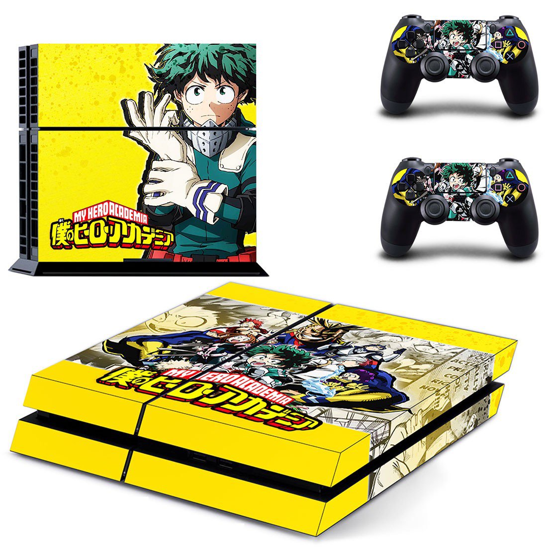 My Hero Academia  decal skin for PlayStation 4 Console & Controllers