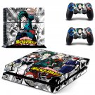 My Hero Academia  decal skin for PlayStation 4 Console & Controllers