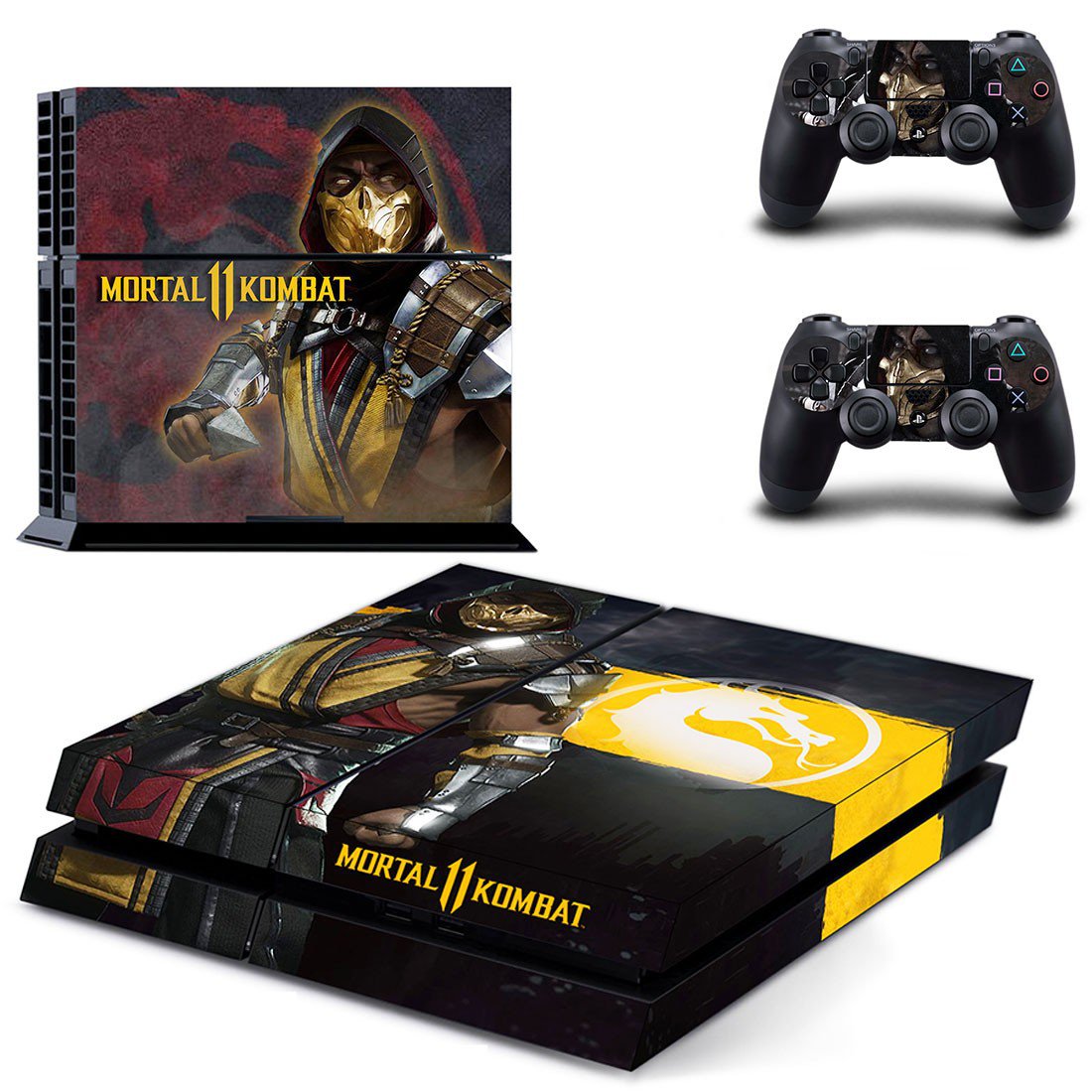 Mortal Kombat 11  decal skin for PlayStation 4 Console & Controllers
