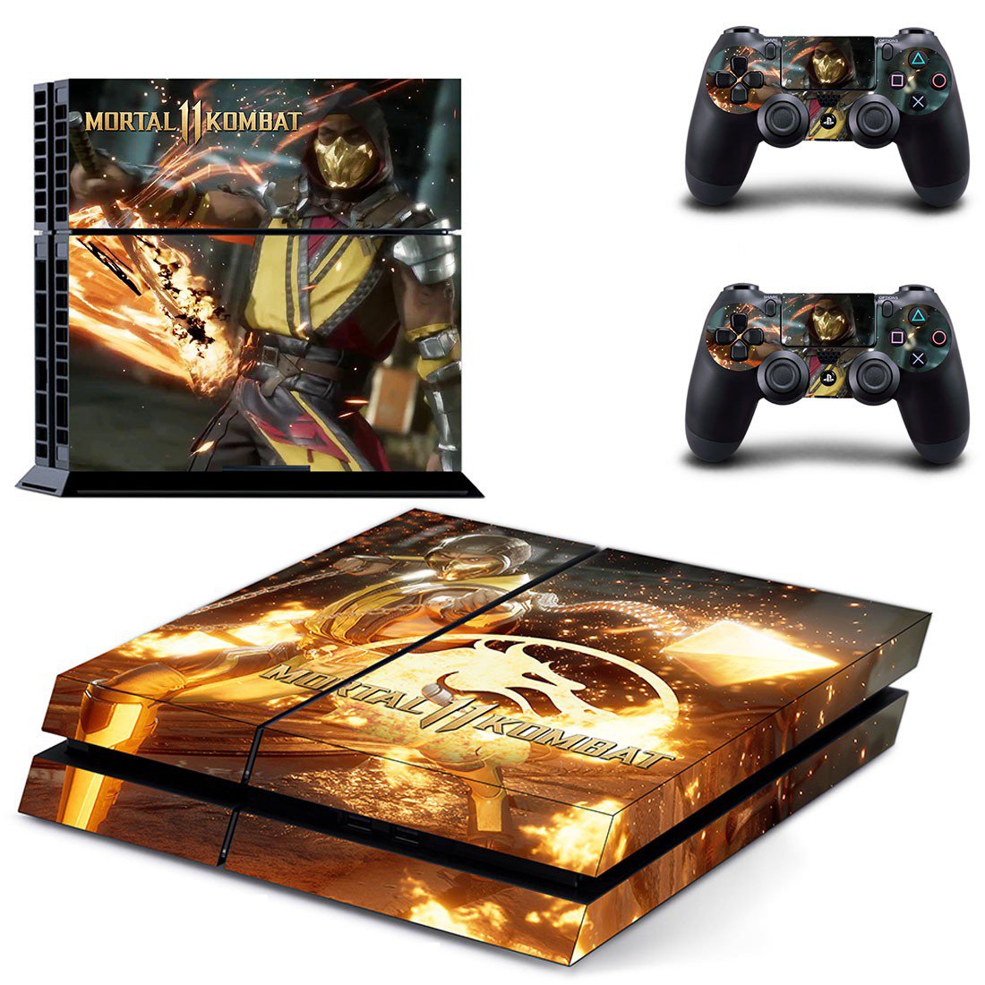 Mortal Kombat 11  decal skin for PlayStation 4 Console & Controllers