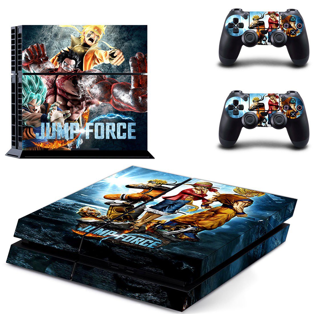 Jump Force  decal skin for PlayStation 4 Console & Controllers
