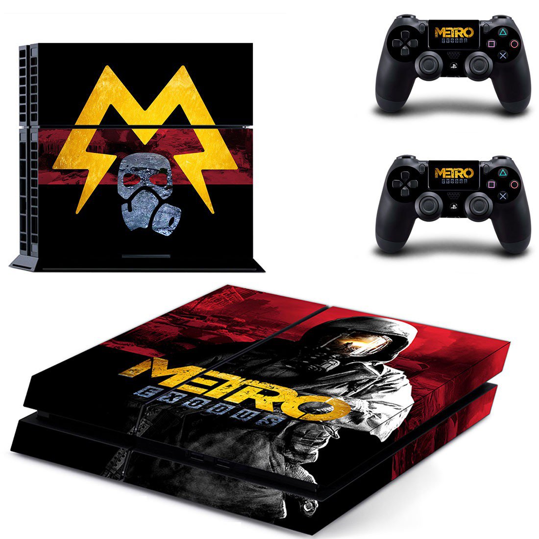 Metro Exodus  decal skin for PlayStation 4 Console & Controllers