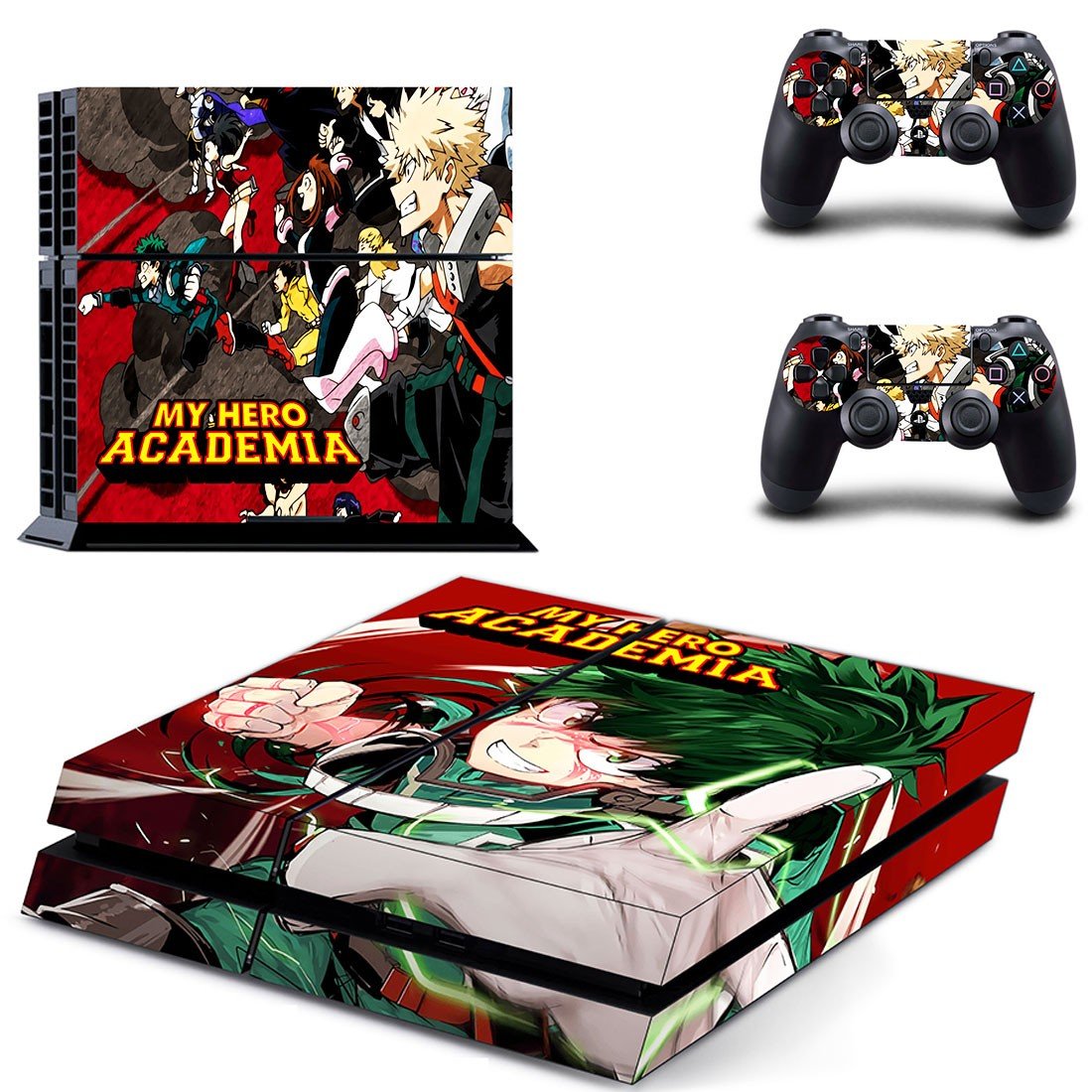 My Hero Academia  decal skin for PlayStation 4 Console & Controllers