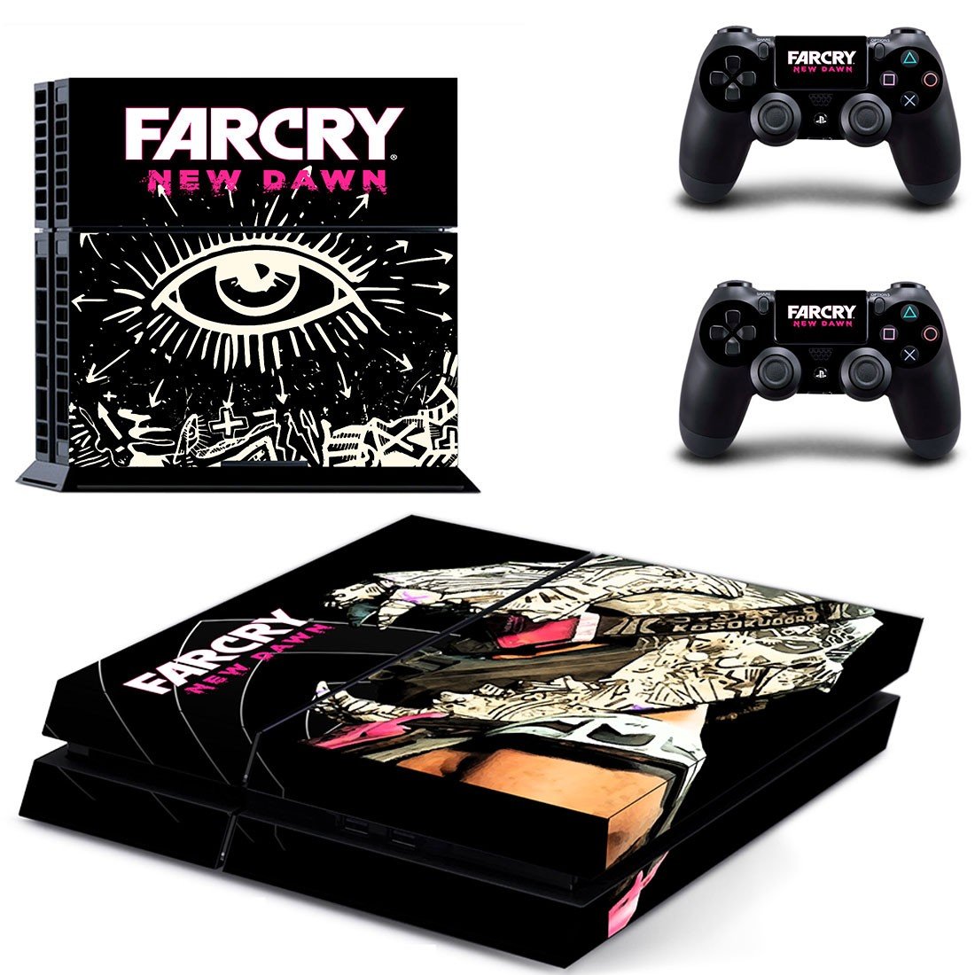 Far Cry New Dawn  decal skin for PlayStation 4 Console & Controllers