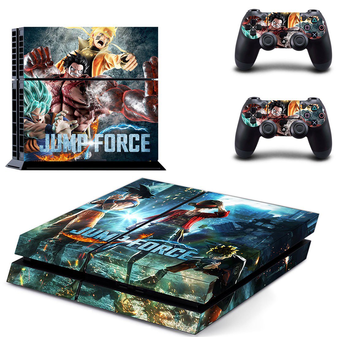 Jump Force  decal skin for PlayStation 4 Console & Controllers
