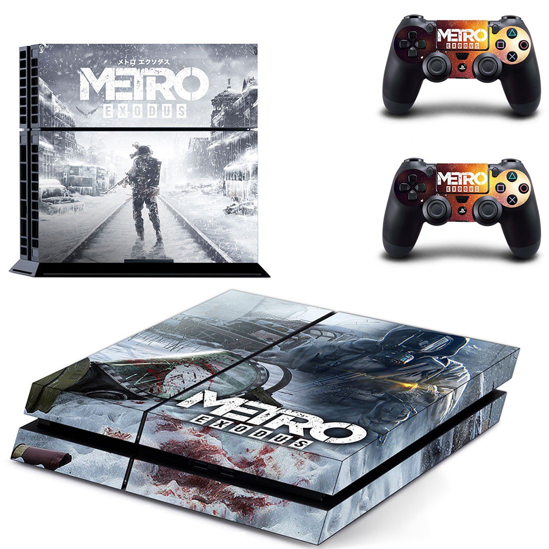 Metro Exodus  decal skin for PlayStation 4 Console & Controllers
