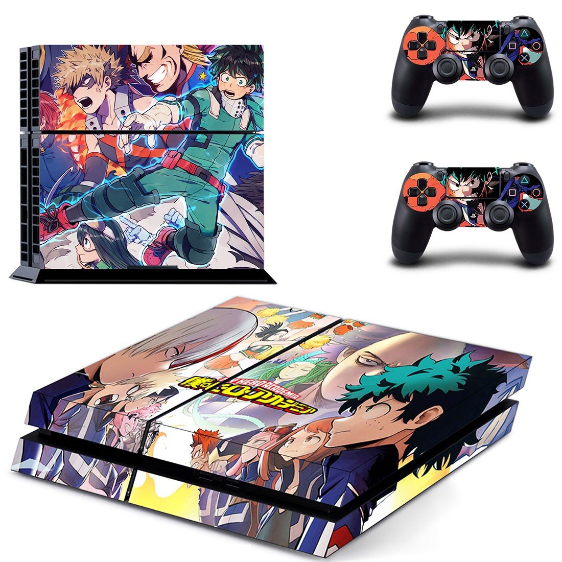 My Hero Academia  decal skin for PlayStation 4 Console & Controllers