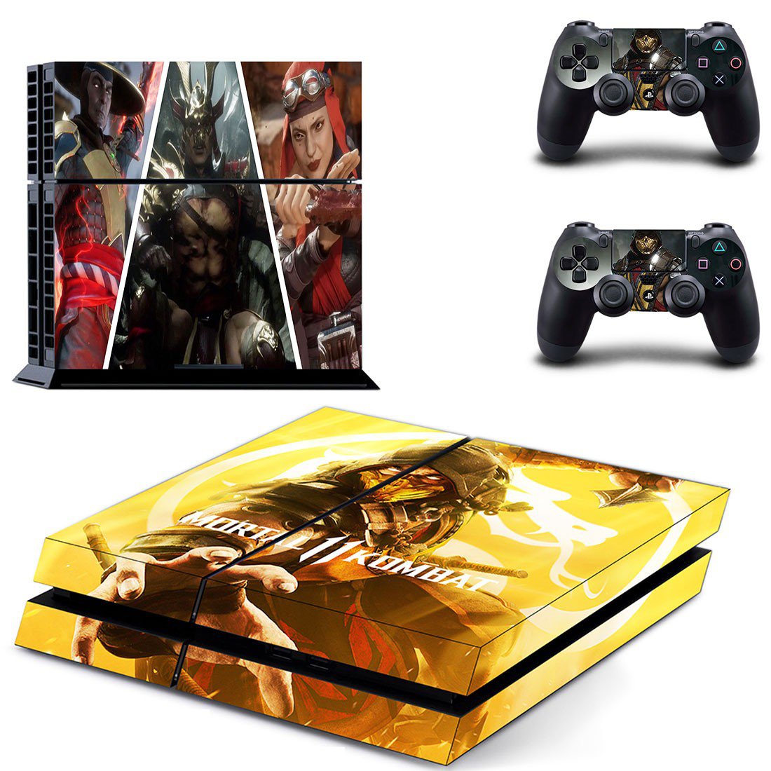 Mortal Kombat 11  decal skin for PlayStation 4 Console & Controllers