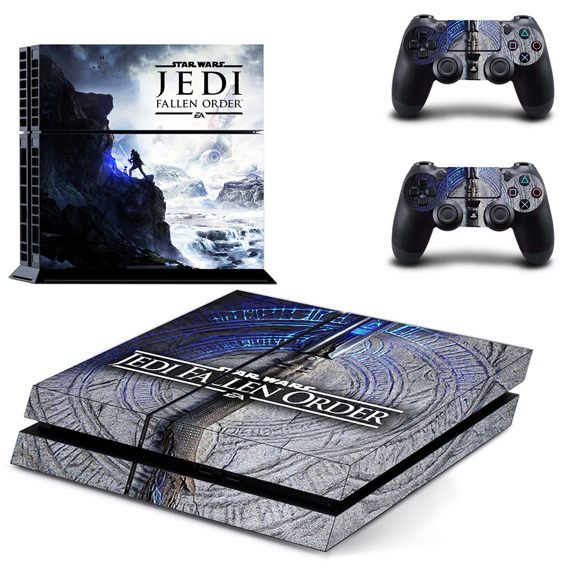 Stars Wars Jedi fallen  order  decal skin for PlayStation 4 Console & Controllers