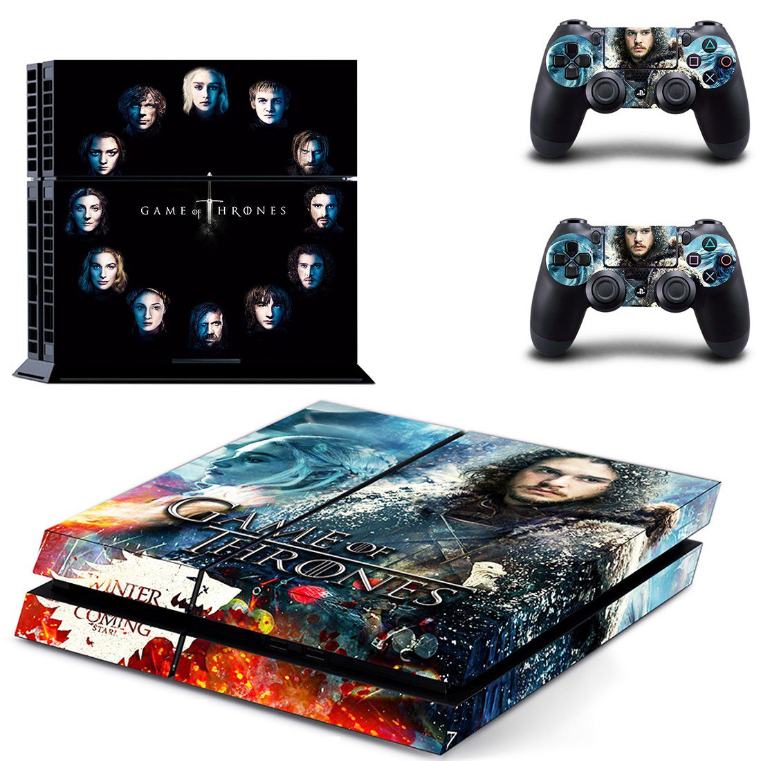 Game of Thrones  decal skin for PlayStation 4 Console & Controllers