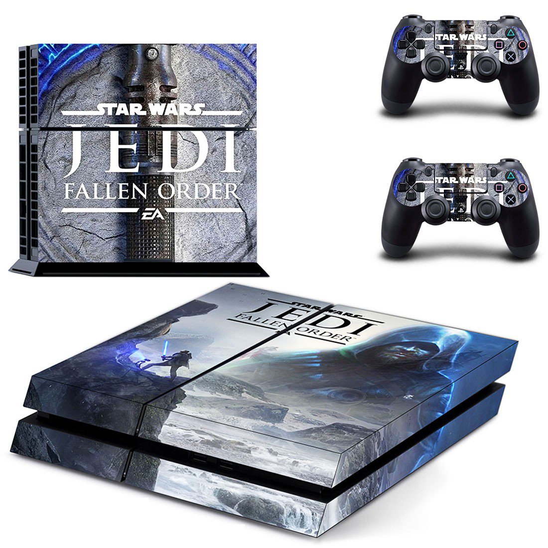 Stars Wars Jedi fallen  order  decal skin for PlayStation 4 Console & Controllers