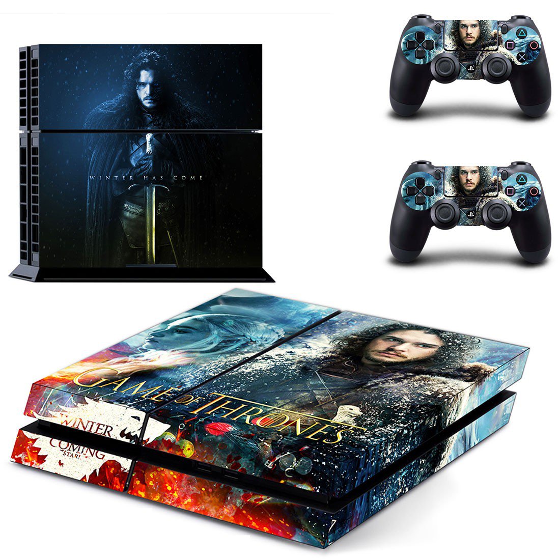 Game of Thrones  decal skin for PlayStation 4 Console & Controllers