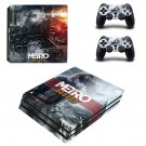 Metro Exodus decal skin for PS4 Slim Console & Controllers