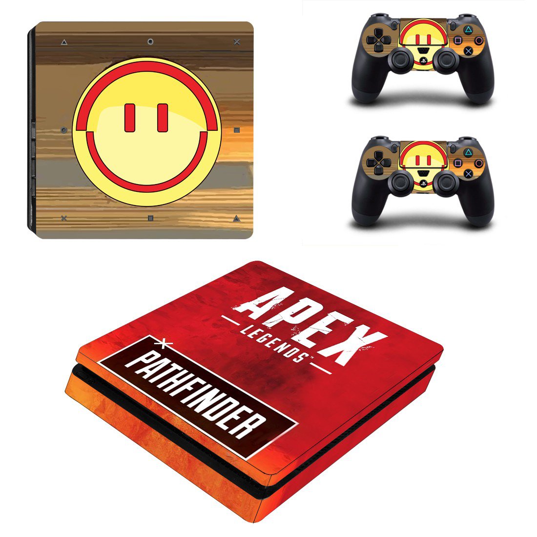 Apex Legends Pathfinder decal skin for PS4 Slim Console & Controllers