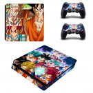 Dragon Ball decal skin for PS4 Slim Console & Controllers