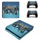 Fortress night decal skin for PS4 Slim Console & Controllers