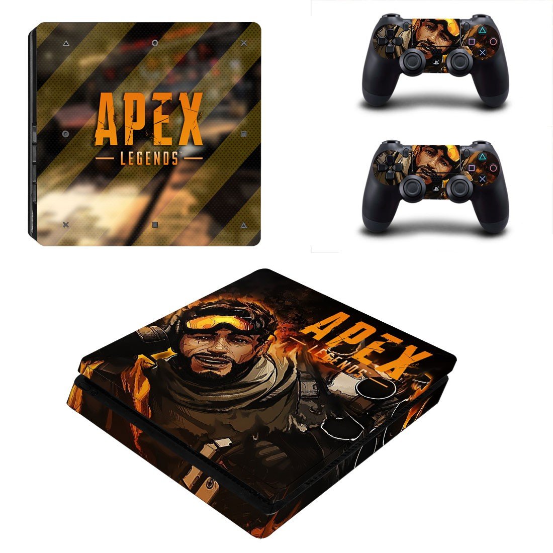 Apex Legends decal skin for PS4 Slim Console & Controllers