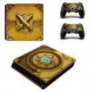 Hearthstone decal skin for PS4 Slim Console & Controllers