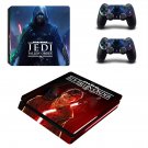 Stars Wars Jedi fallen  order decal skin for PS4 Slim Console & Controllers