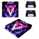 Abstraction decal skin for PS4 Slim Console & Controllers