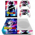 Dragon Ball decal skin for Xbox One S console and controllers