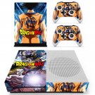 Dragon Ball decal skin for Xbox One S console and controllers