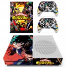 My Hero Academia decal skin for Xbox One S console and controllers