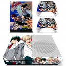 My Hero Academia decal skin for Xbox One S console and controllers