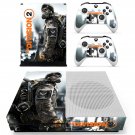 The Division 2 decal skin for Xbox One S console and controllers